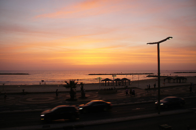 Sunset Over Tel Aviv