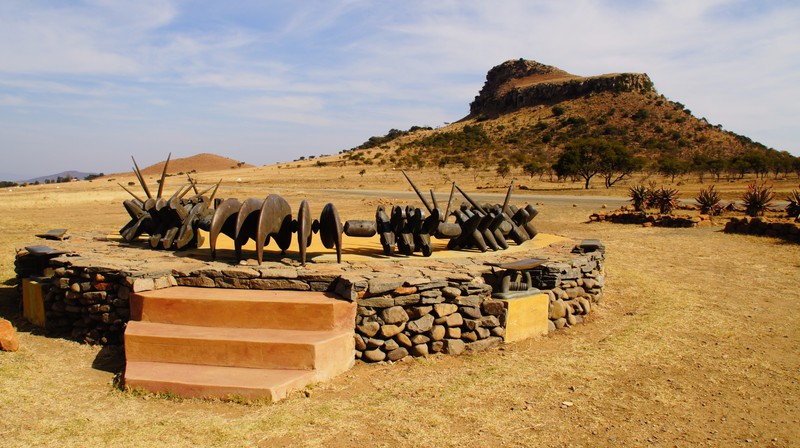 Zulu Monument At Isandlwana