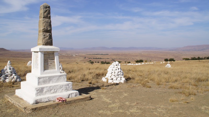 British Headstone At Isandlwana