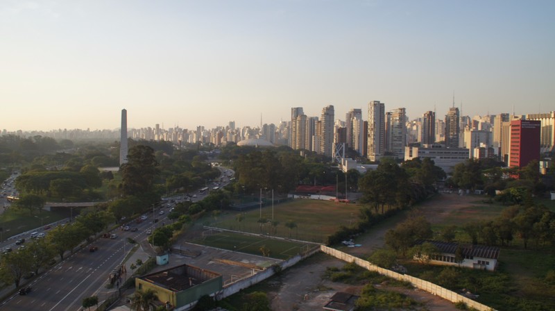 Obelisco de Sao Paulo & Jardim