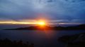 Sunset Over Lake Titicaca