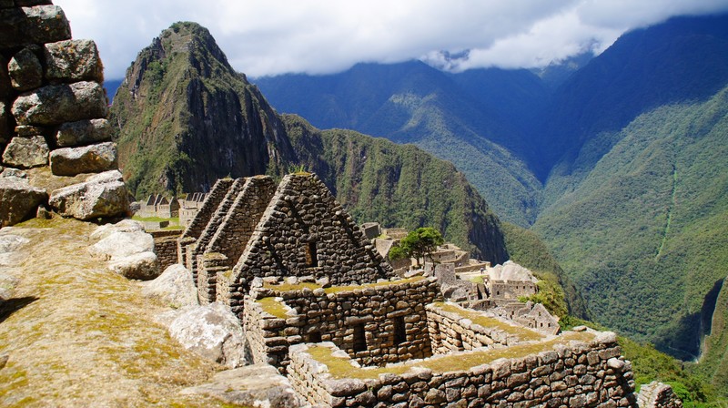 Ruins At Machu Picchu