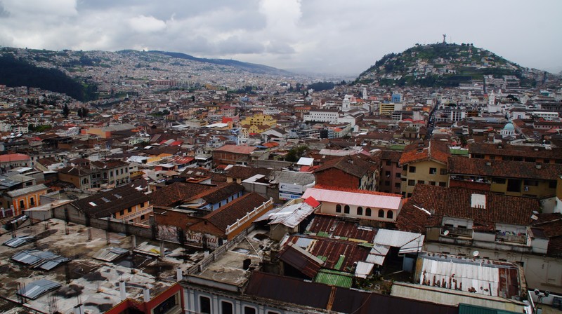 North View Of Quito