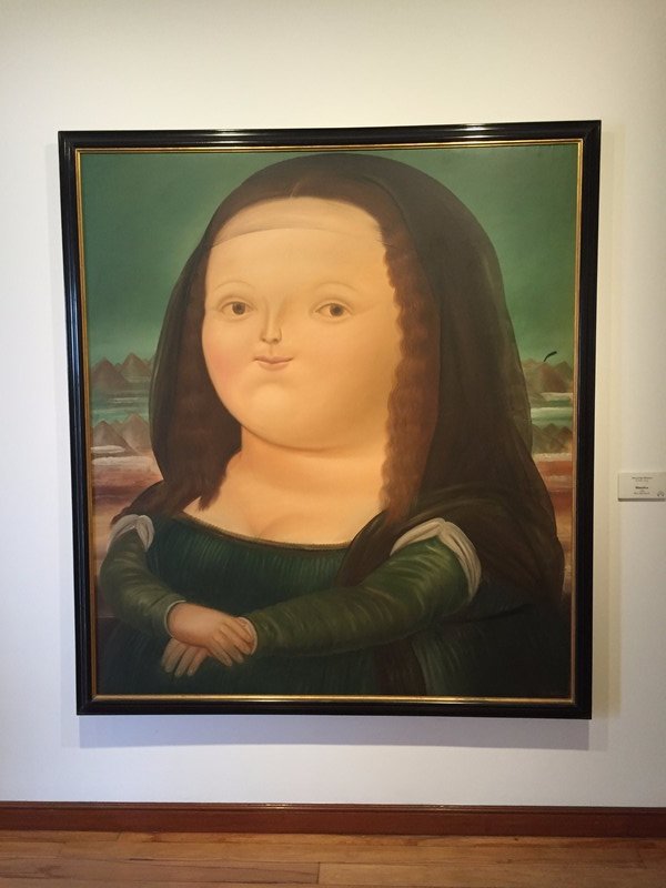 Mona Lisa - Botero-Style