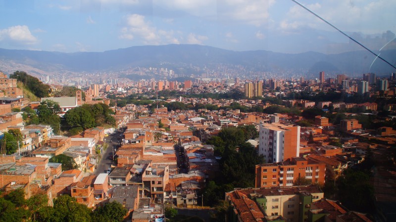 View Over Medellin