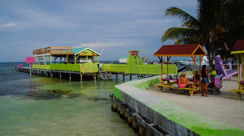 Colourful Pier