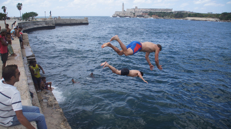 Diving Into The Malecon