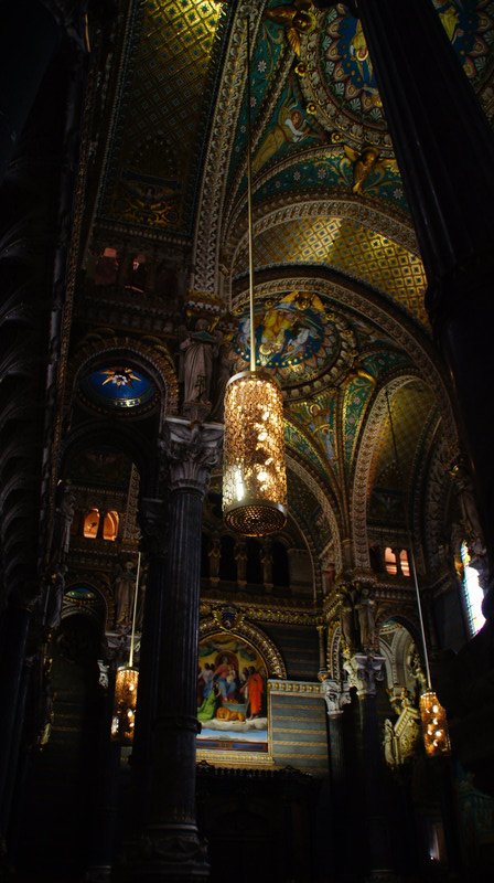 Inside Basilique Notre Dame de Fouviere
