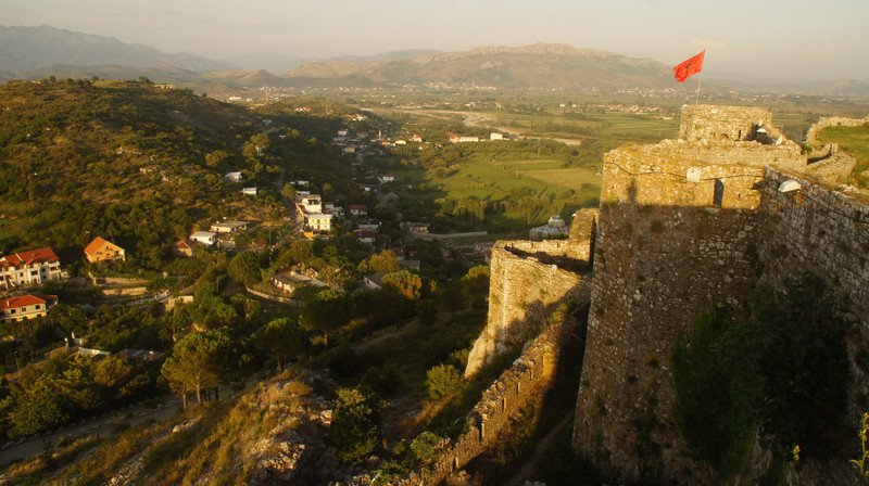 View From Rozafa Fortress, Shkoder