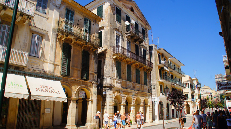 Neoclassicism In Corfu Town