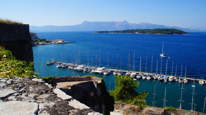 View From The Old Fortress, Corfu Town
