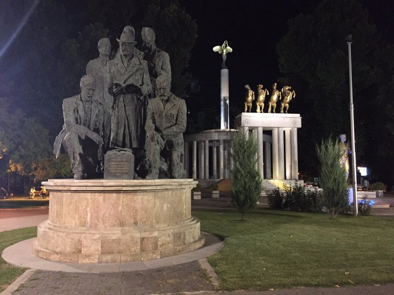 VMRO Statue & Macedonian Heroes Monument