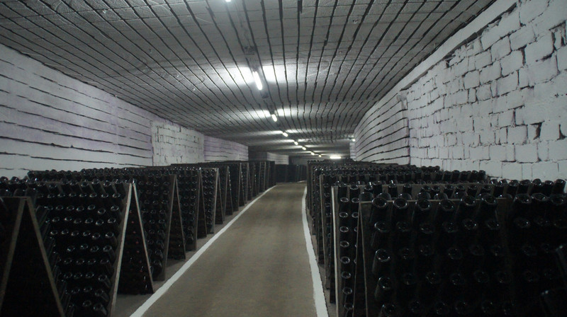 Rows And Rows Of Wine