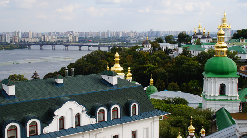 View From The Great Lavra Bell Tower