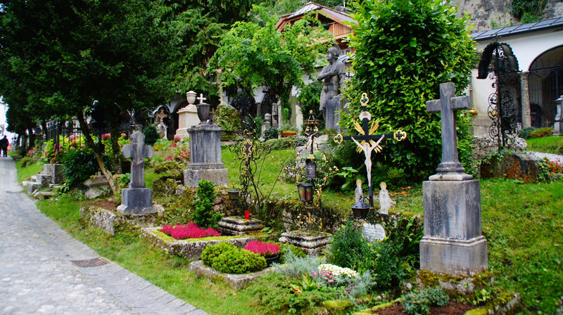 Cemetery At Stiftskirche St Peter