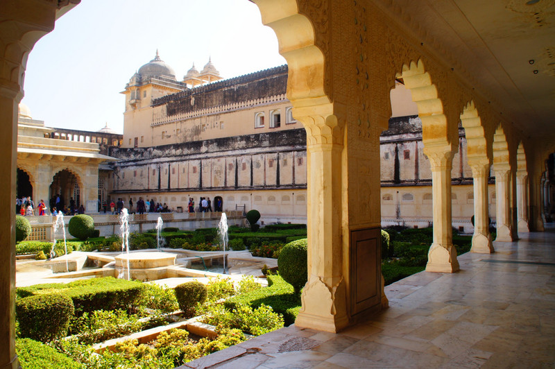 Courtyard, Amber Fort