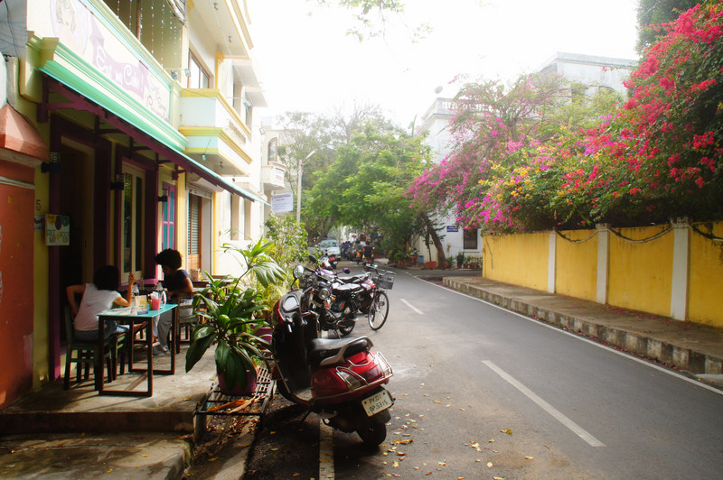 Streets Of Pondicherry