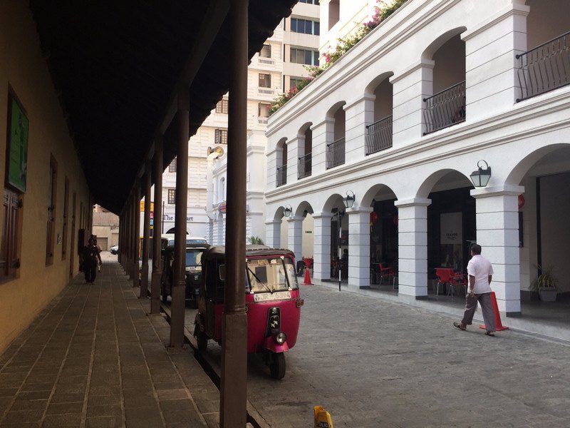 Outside The Old Dutch Hospital, Colombo