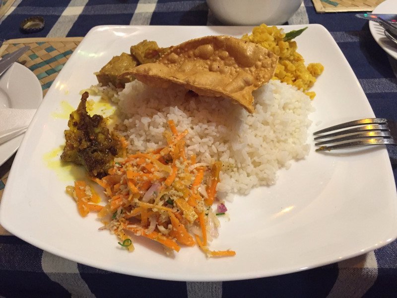 Sri Lankan Curry & Rice
