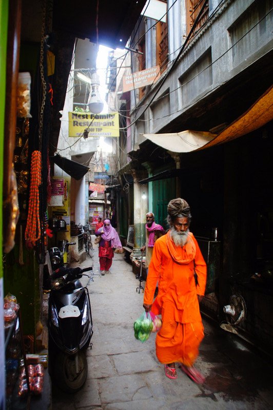 Narrow Alleys Of Varanasi