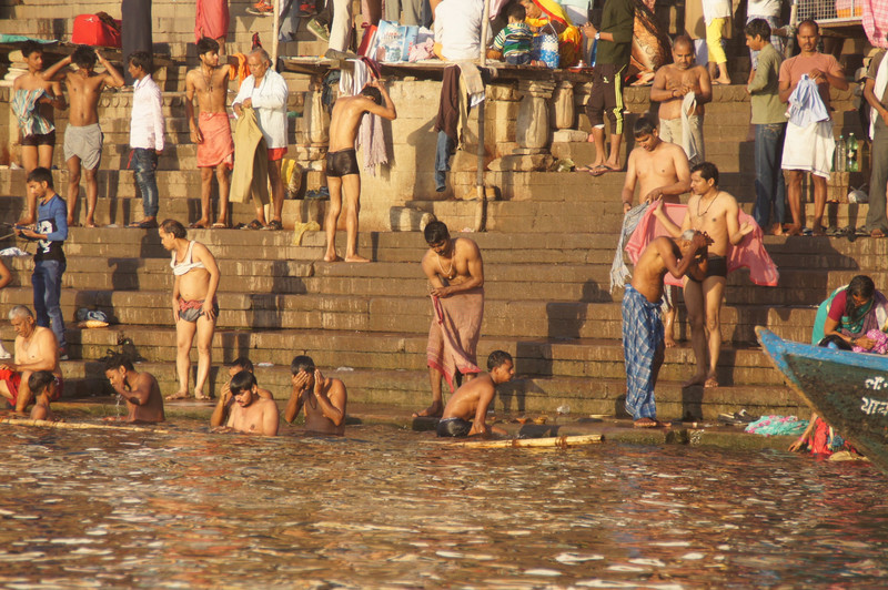 Bathing In The Ganges