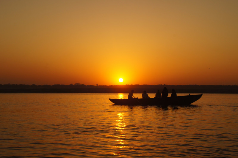 Sunrise Over The Ganges