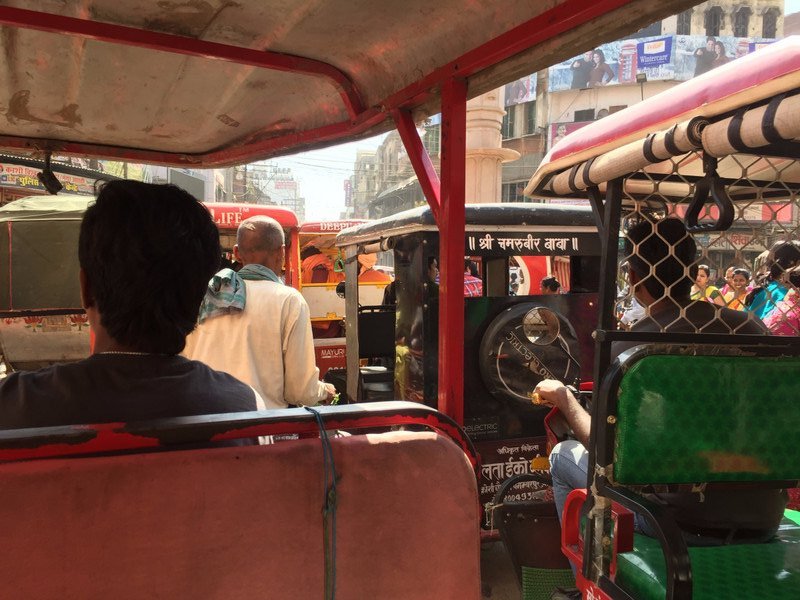 Varanasi Traffic Jam