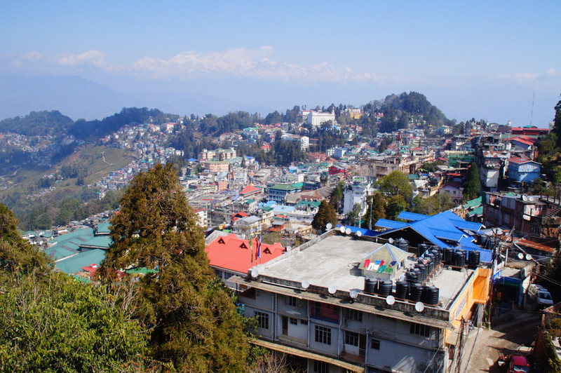 View Over Darjeeling