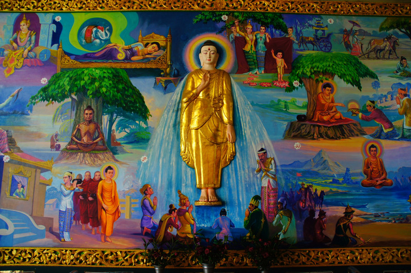 Mural At Chaukhtatgyi Paya