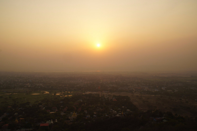 Sunset On Mandalay Hill
