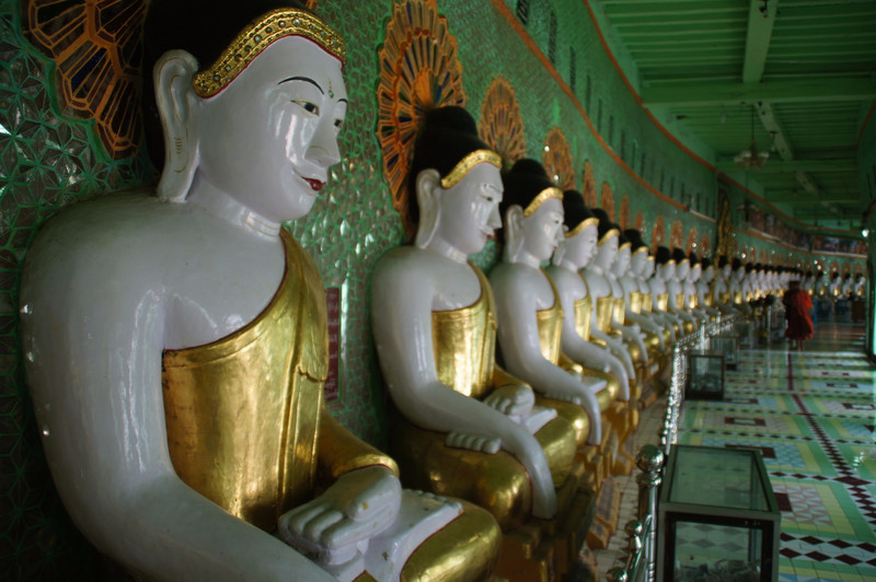 Row Of Buddhas