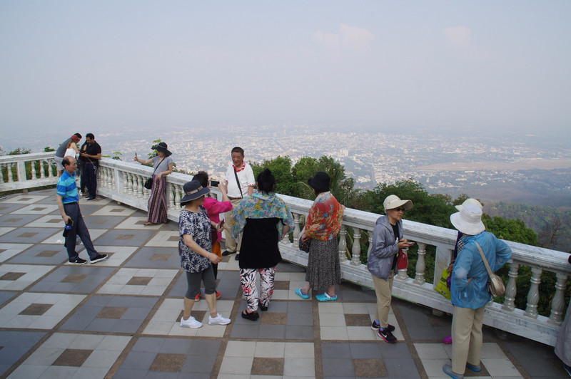 View From Wat Phrathat Doi Suthep