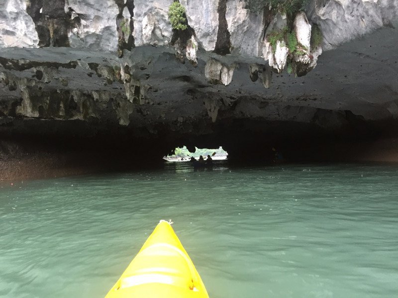 Kayaking In Ha Long Bay