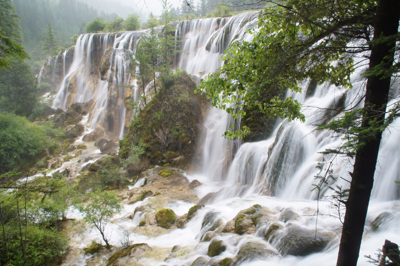 Pearl Shoals Waterfall, Jiuzhaigou