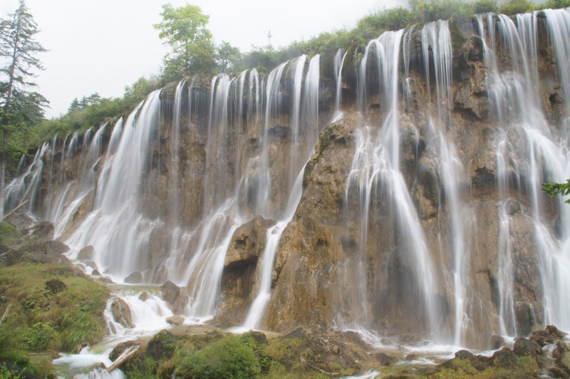 Nuorilong Waterfall, Jiuzhaigou