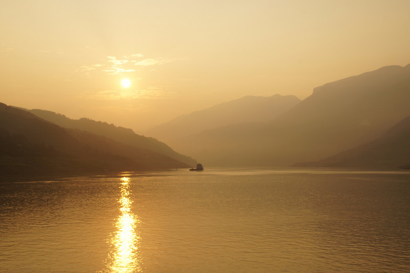 Sunrise Over The Yangtze