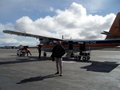 Vliegtuig (Aerovias DAP) in Puerto Williams