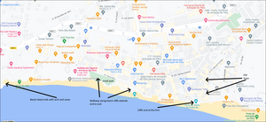 Armacao Waterfront map