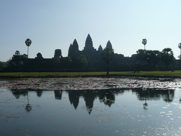 The first views of Ankor Wat