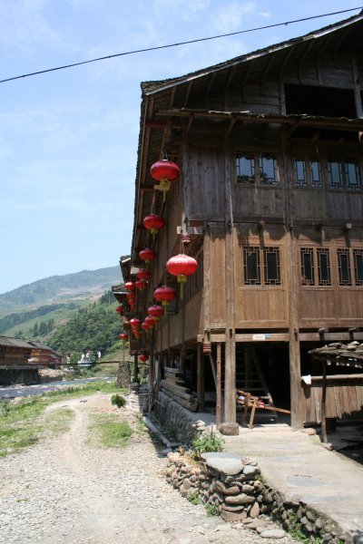 Typical home in this village. 3 floors-1st for animals, 2nd for people, 3rd for storage