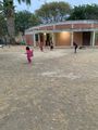 Girls Playing at the Shelter