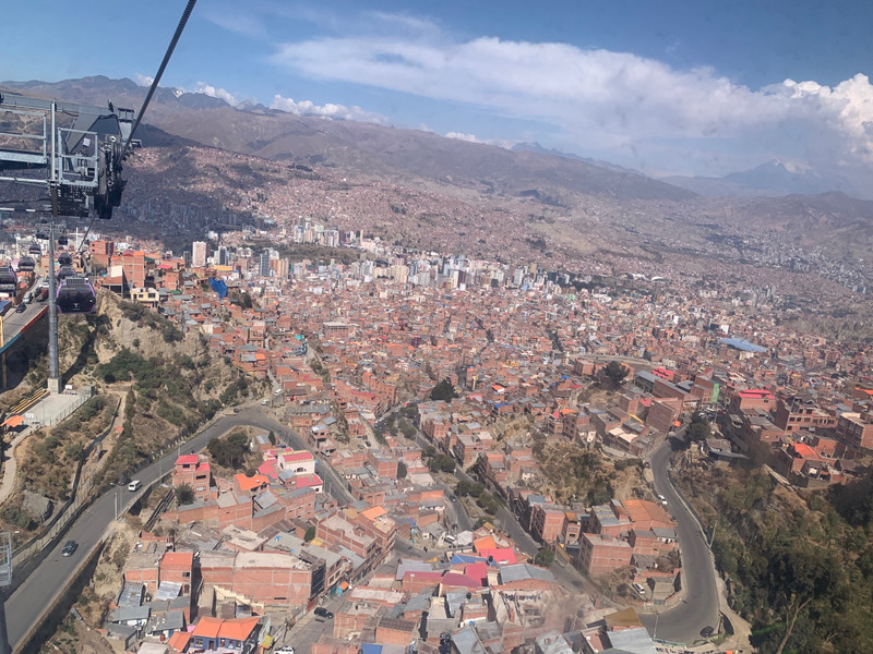 View from the Cable Car 