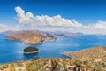 Sun Island in Lake Titicaca 