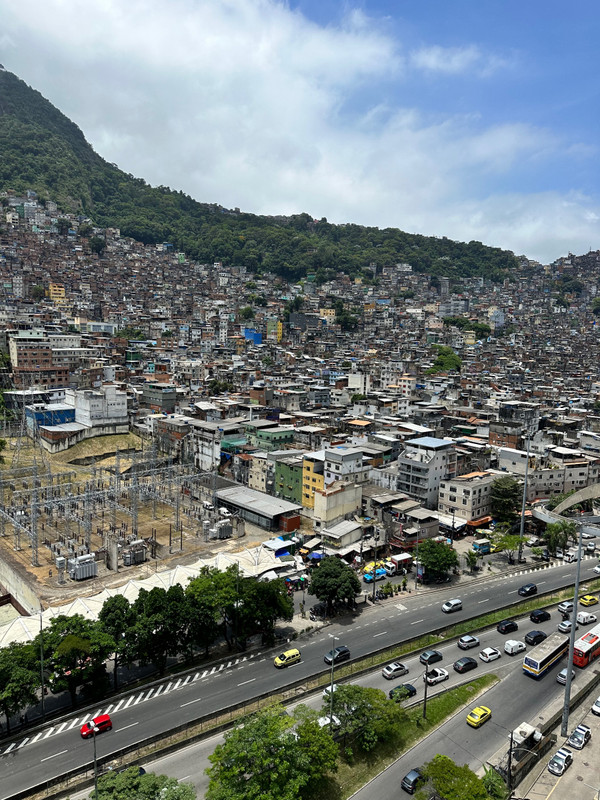 View for the Rocinha Favela 