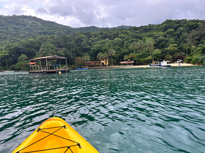 Kayaking in Ilha Grande