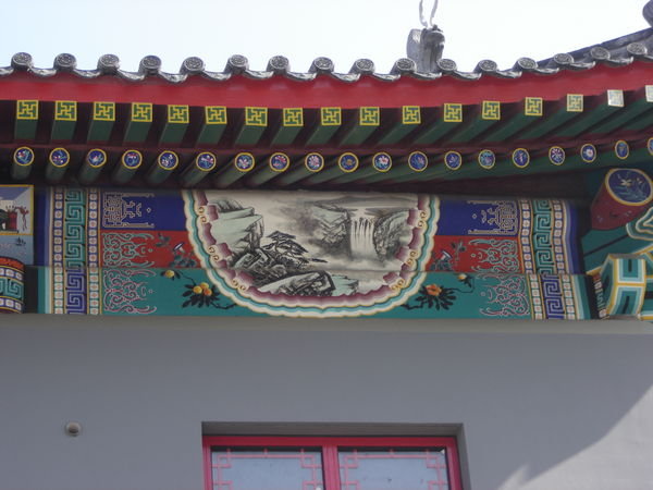 Detail on the Dabei Monastery