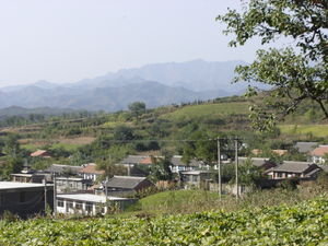 View back towards Chengde