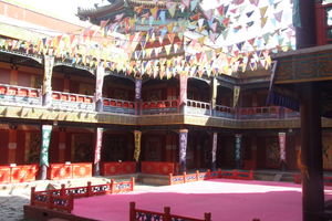Inside the Mini-Potala Temple