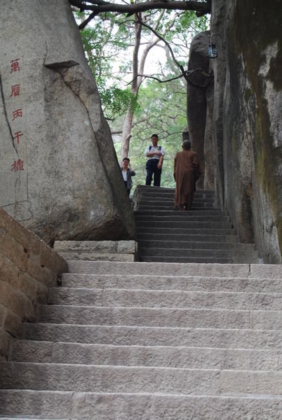 Monk Takes a Stroll