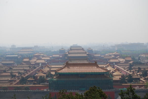 Forbidden City viewed from Coal Hill